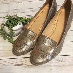 CL BY LAUNDRY | gold mimic-tassel pump